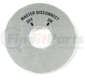 82-2157 by GROTE - Master Battery Disconnect Faceplate