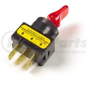 82-1909 by GROTE - Toggle Switch - Illuminated - Duckbill - Red