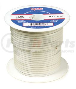 87-8007 by GROTE - (GPT) General Purpose Thermo Plastic Wire - Length 100' White