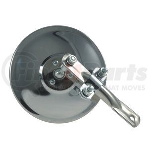 28033 by GROTE - 5" Round Clamp-On Spot Mirrors - w /Arm Assembly