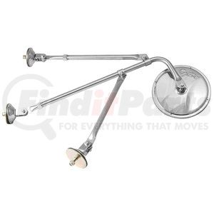 28443 by GROTE - Conventional Fender-Mount Mirrors - Stainless Steel Assembly w/ Mirror