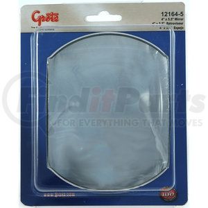 12164-5 by GROTE - Stick-On Convex Mirror - 4" x 5 1/2" Rectangular