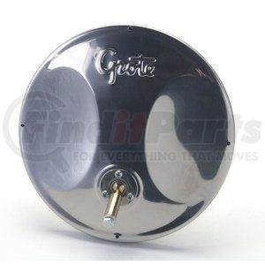 12173 by GROTE - 8" Round Convex Mirrors with Offset Ball-Stud - Stainless Steel