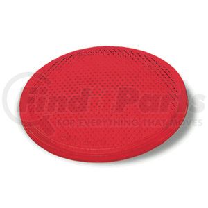 41002-3 by GROTE - Round Stick-On Reflector - 2" Red, Multi Pack