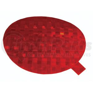 41142 by GROTE - Stick-On Tape Reflectors - Red