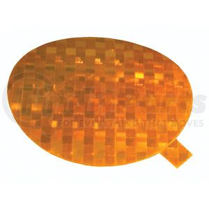 41143 by GROTE - Stick-On Tape Reflectors - Yellow