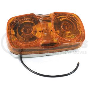 46783 by GROTE - Two-Bulb Square-Corner Clearance / Marker Light - Die-Cast
