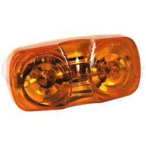 46793 by GROTE - Two-Bulb Square-Corner Clearance / Marker Light - Duramold