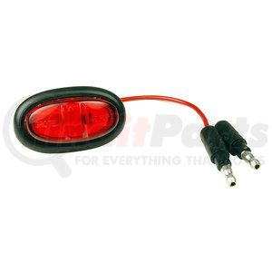 47972 by GROTE - MicroNova® Clearance Marker Light - LED Red, PC Rated, w/ Grommet