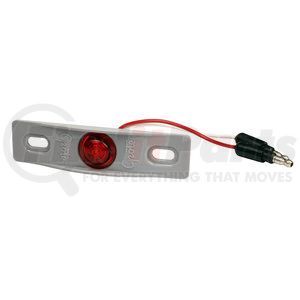 49412 by GROTE - MicroNova® Dot LED Clearance / Marker Light - Red, with Adaptor Bracket