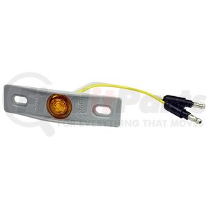 49413 by GROTE - MicroNova® Dot LED Clearance / Marker Light - Yellow, with Adapter Bracket