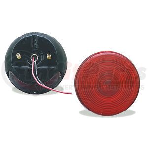 50852 by GROTE - 4" Two-Stud Stop / Tail / Turn Light - w/ License Window