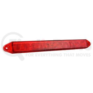 53582 by GROTE - Stop Tail Turn Light - 15 inch, LED Center Mount, Red, 11-LED Configuration