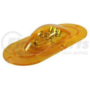 54213 by GROTE - SuperNova® Oval LED Side Turn Marker Light - Integrated Flange Mount, Hard Shell