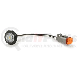 60831 by GROTE - MicroNova® Dot LED Clearance / Marker Light - White, with Grommet and Deutsch Connector