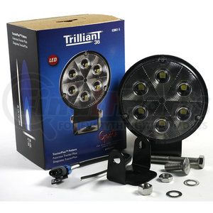 63861-5 by GROTE - Trilliant® 36 LED Work Light - w/ Integrated Bracket & Pigtail, 12V/24V, Multi Pack