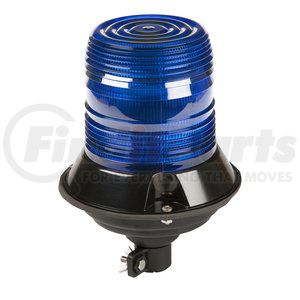 78125 by GROTE - DIN Mount LED Beacon - Class II, Blue, 12V/24V