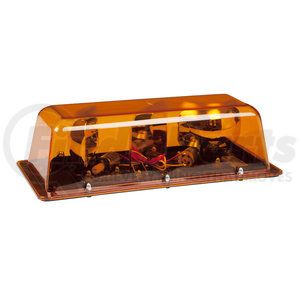 78513 by GROTE - Halogen Mini Light Bar - Dual Rotator, Class I, Permanent Mount