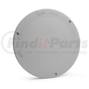 94380-4 by GROTE - Snap-In Cover Plates - 4" Round, Gray