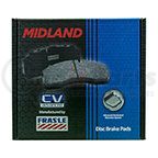 MPBD2061CV by HALDEX - Air Disc Pads