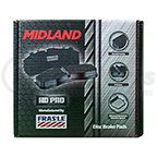 MPBDH1777HD by HALDEX - Air Disc Brake Pads