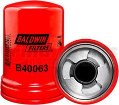 B40063 by BALDWIN - Spin-on Lube Filter