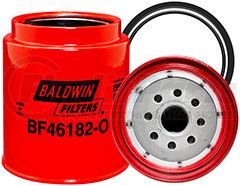 BF46182-O by BALDWIN - Spin-on Fuel Filter with Open Port for Bowl