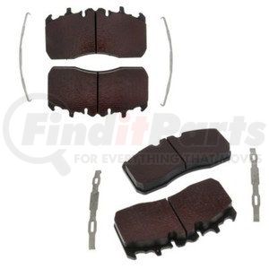 KIT2252LCM7070 by MERITOR - Meritor Genuine Air Disc Brake - Pad Kit - Axle Set