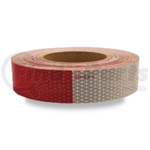 058370 by VELVAC - Conspicuity Tape, Red & White, 2"x150' Roll of 11" Red/7"of White, 5 Year Warranty