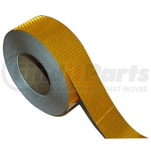 058379 by VELVAC - Conspicuity Tape, Yellow, 2" x 150' Roll of Solid Yellow, 10 Year Warranty