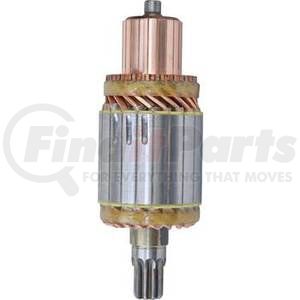 300-50019 by J&N - Armature 24V, CW, 10 Straight Spl.