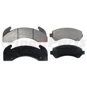 SD225 by FEDERAL MOGUL-ABEX - Semi-MetallicDisc Brake Pad Set