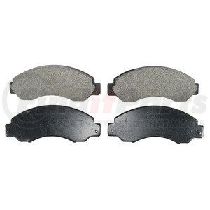 SD701 by FEDERAL MOGUL-ABEX - Semi-MetallicDisc Brake Pad Set