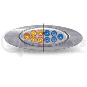 TLED-G4XAB by TRUX - Amber Marker to Blue Auxiliary LED "M1 Style" Light