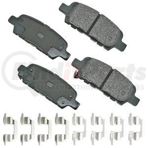 ACT905A by AKEBONO - Disc Brake Pad Kit