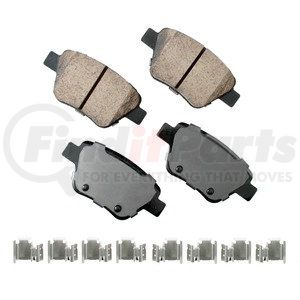 EUR1456 by AKEBONO - Brake Pad Set