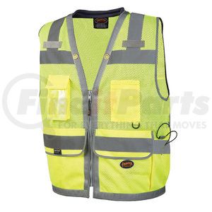 V1011160U-S by PIONEER SAFETY - Mesh Surveyor Vest