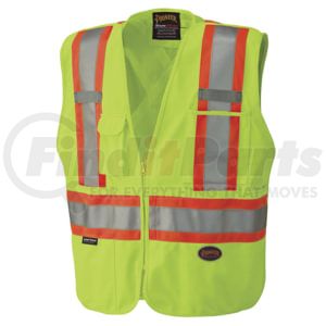 V1021260U-S by PIONEER SAFETY - Zip-Up Break Away Safety Vest