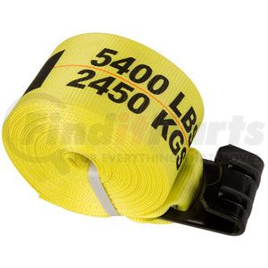 43795-10-30 by ANCRA - ANCRA 4"X30' STRAP W/FLAT HOOK