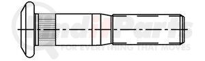 103533 by CONMET - STUD WHEEL METRIC    M22 X 1.5MM X 4.75"