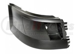 TR011-VLSB-R by TORQUE PARTS - Volvo VNL 2004-2017 Side Bumper with Fog Light Hole Passenger Side