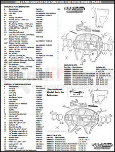 4000531 by SAF HOLLAND - Release Handle, Left-Hand, Auto Indicator