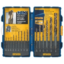 318015 by HANSON - 15 Piece TurboMax Turbo Point Drill Bit Set