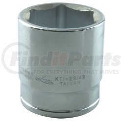 KTI-23142 by K-TOOL INTERNATIONAL - 1/2" Drive Standard 6 Point Socket 1-5/16"