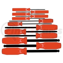 90113 by EKLIND TOOL COMPANY - 13-Piece Ball Hex Screwdriver Set