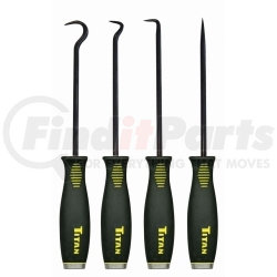 17224 by TITAN - 4 Pc. Jumbo  Hook & Pick Set