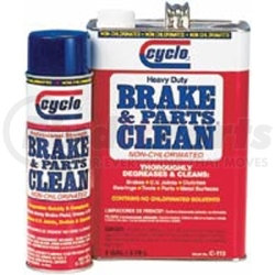 C-111C by CYCLO INDUSTRIES INC - Cyclo Brake and Parts Clean, Low VOC, 14 Ounces Each,   SOLD INDIVIDUAL