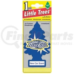 U1P-10189 by CAR FRESHENER - Little Tree Car Freshener, New Car Scent, One per Pack