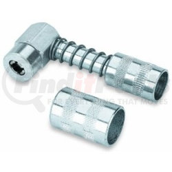 LX-1404 by AIRGAS SAFETY - Grease Gun Coupler, 90 Degree, 1/8" NPT Threads, Spring Loaded Sleeve Lock, 4500 Max PSi