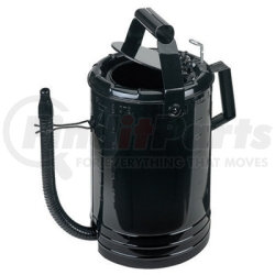 LX-1538 by AIRGAS SAFETY - Oil Measure, 8 Quart, Metal, 14" Flexible Spout with Tapered Tip, Thumb Operated Valve Control